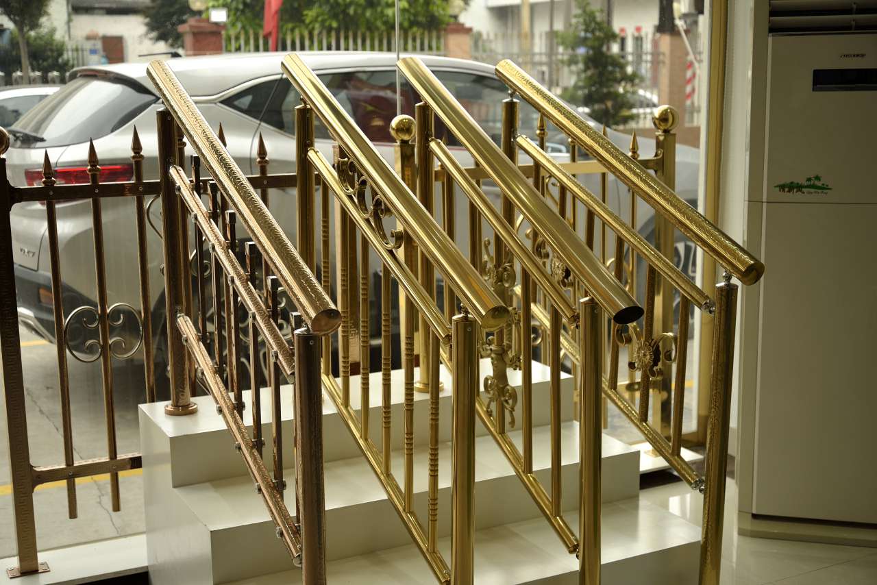 彩色不許鋼管樓梯扶手 彩色不許鋼管樓梯扶手