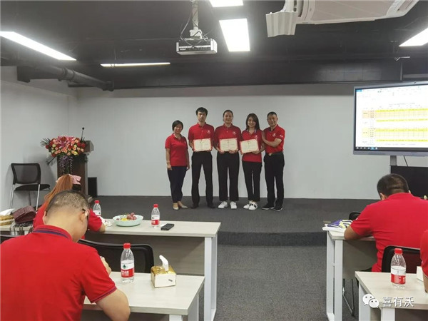 流量王、成交王、詢盤王、分享王頒獎