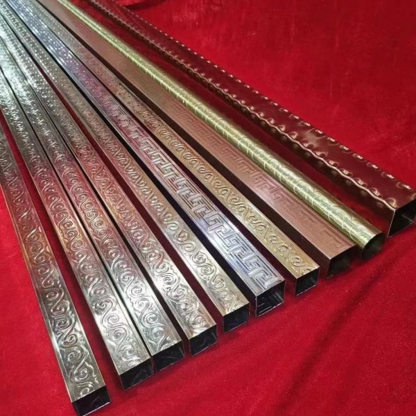 不銹鋼彩色裝飾管 不銹鋼彩色裝飾管